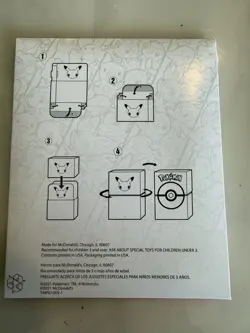 🔥2021 Pokemon 25th Anniversary McDonald's LOT of 10 #1 Promo Packs Sealed🔥New! - Image 2