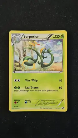Pokemon - Black & White Base Set - Serperior Cracked Ice Holo 5/114 - Image 1