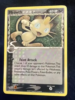Meowth 11/17 Non Holo from Pokemon POP Series 5 LP - Image 1