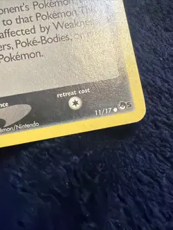 Meowth 11/17 Non Holo from Pokemon POP Series 5 LP - Image 5