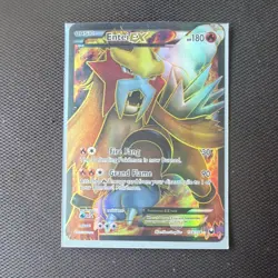 Pokemon Entei EX 103/108 Dark Explorers Ultra Rare Full Art Holo 180 HP - Image 1