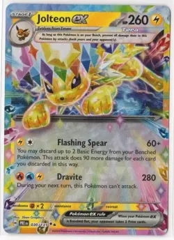 Jolteon ex Double Rare 030/131 Pokemon SV: Prismatic Evolutions NM - Image 1