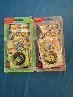 Pokemon TCG Ascended Heroes 2-Pack Blister Bundle Larry & Erika Sealed - Image 1