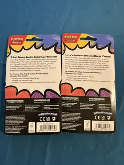 Pokemon TCG Ascended Heroes 2-Pack Blister Bundle Larry & Erika Sealed - Image 2