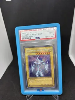 Yu-Gi-Oh! TCG Elemental Hero Neos 2006 Collector's Tins CT03-EN001 PSA 9 Mint - Image 1