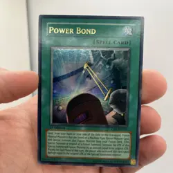 Yugioh Power Bond CRV-EN037 Ultra Rare 1st Ed LP - Image 1