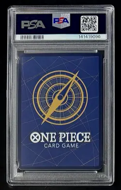 PSA 9 One Piece ST21-014 SR Monkey.D.Luffy - JP - Foil - Magazine Promo- Graded - Image 2
