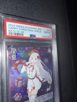 2024 Weiss Schwarz Re:Zero Vol. 3 Emilia RZ/S116-077S SR PSA 10 - Image 2