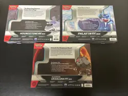 POKEMON TCG: Bloodmoon Ursaluna, Palafin, Houndstone Ex Box 12 Boosters New - Image 2