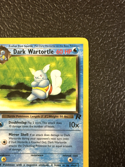 Dark Wartortle 1st Edition #46/82 Team Rocket NM/Near Mint Pokemon 2000 - Image 2