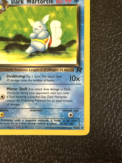 Dark Wartortle 1st Edition #46/82 Team Rocket NM/Near Mint Pokemon 2000 - Image 3