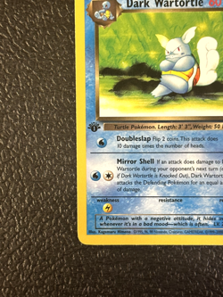 Dark Wartortle 1st Edition #46/82 Team Rocket NM/Near Mint Pokemon 2000 - Image 4