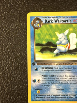 Dark Wartortle 1st Edition #46/82 Team Rocket NM/Near Mint Pokemon 2000 - Image 5