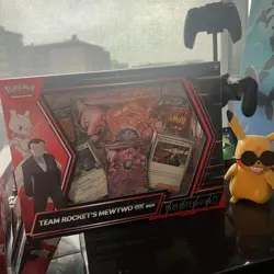 Team Rocket’s Mewtwo ex Box Pokemon TCG - New Sealed - Image 1