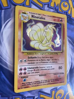 Pokemon Cards: SPANISH Base Set Rare Holo: Ninetales 12/102 MP - Image 2