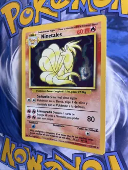 Pokemon Cards: SPANISH Base Set Rare Holo: Ninetales 12/102 MP - Image 3