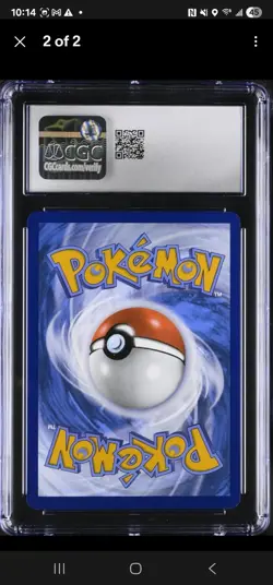 2 slabs Wugtrio 224/091 - Swinub 165 CGC 10 GEM MINT - IR Holo - Pokemon TCG - Image 4