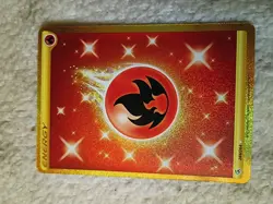 Fire Energy Secret Rare Gold 284/264 NM Pokemon TCG Fusion Strike - Image 1