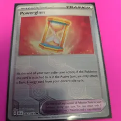 Pokemon TCG Powerglass 63/64 ◇ Reverse HOLO Shrouded Fable NM - Image 2