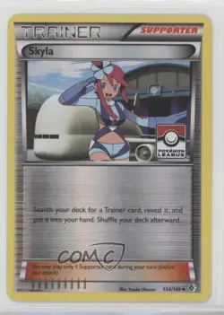 Skyla (Pokemon League) Reverse Foil Black & White Boundaries Crossed #134 - Image 1
