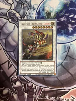 (SRH) Yugioh Swordsoul Grandmaster Chixiao BODE-EN041 1ST Secret VLP - Image 1