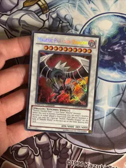 (SRH) Yugioh Malefic Paradox Dragon YMP1-EN007 Secret Rare Limited Edition VLP - Image 4