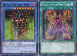 Yugioh - Dark Master Zorc Contract Master Ritual Set 1st LP - Plus Free Holo - Image 1