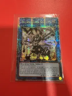 Yugioh Ancient Gear Ballista RA03-EN046 Quarter Century Rare 1st Ed NM - Image 1