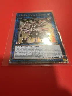 Yugioh Ancient Gear Ballista RA03-EN046 Quarter Century Rare 1st Ed NM - Image 2