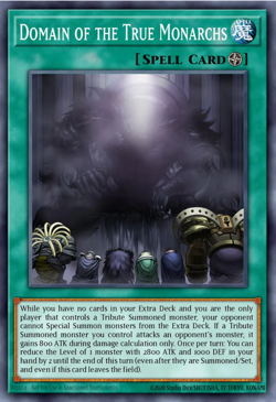 Yugioh! Domain of the True Monarch MP25-EN026 Mega Pack STARLIGHT RARE - Image 1