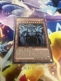 Obelisk The Tormentor CT13-EN002 Sealed Promo Pack Yugioh Trading Card Game - Image 1