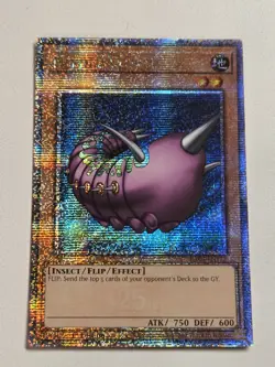 Needle Worm RA04-EN112 Quarter Century Secret Rare Yugioh 1st Edition Mint - Image 1
