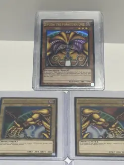 Yugioh - Exodia The Fobidden One Complete Set YGLD Unlimited Ultra Rare - Image 2