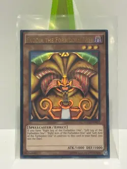 Yugioh - Exodia The Fobidden One Complete Set YGLD Unlimited Ultra Rare - Image 5