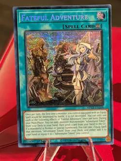 Fateful Adventure MP23-EN268 YuGiOh 25th Anniversary Tin: Dueling Heroes Mega... - Image 1