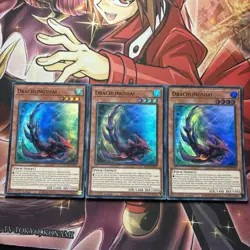 Yugioh! Playset 3x Drachlingshai Super Rare - ROTA-DE002 1. Auflage - Deutsch - Image 1