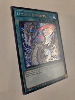 Limiter Removal MP24-EN057 Alt Art Prismatic Secret Rare Yugioh 1st Edition Mint - Image 2
