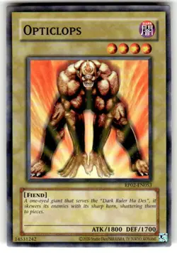 Opticlops RP02-EN053 Retro Pack 2-Unlimited Edition NM Common Yugioh! - Image 1
