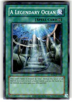 A Legendary Ocean RP02-EN062 Retro Pack 2 Unlimited Edition NM Yugioh Common - Image 1