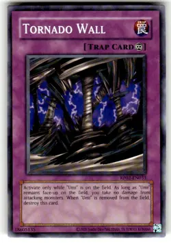 1x (NM) Tornado Wall - RP02-EN033 - Common - Unlimited Edition YuGiOh - Image 1