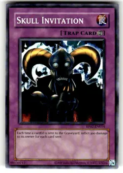 Skull Invitation PSV-056 Pharaoh's Servant Unlimited Edition NM Yugioh Common - Image 1