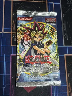 (701003) YUGIOH Legacy of Darkness 1st Edition Sealed Booster Pack 53334301862 - Image 1