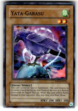 Yata-Garasu RP02-EN051 Retro Pack 2-Unlimited Edition Reprint NM Yugioh Common - Image 1