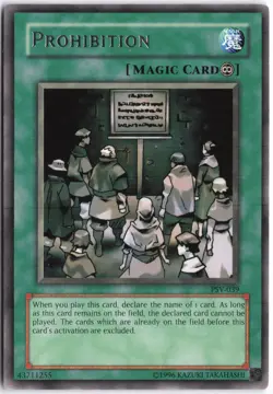 Yugioh - Prohibition PSV-039 Unlimited - Pharaoh's Servant - Image 1