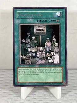 Prohibition PSV-039 Pharaoh's Servant Yugioh - Image 1