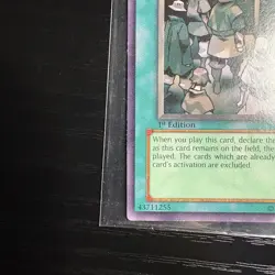 Prohibition Rare 1st Edition Yu-Gi-Oh! Pharoah’s Servant PSV-039 LP - Image 4