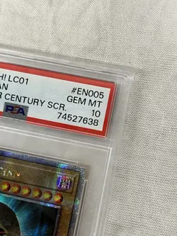 PSA 10 Dark Magician LC01-EN005 25th Quarter Century Secret Rare Yugioh - Image 3