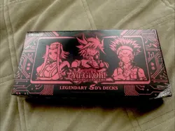 Yu-Gi-Oh Legendary 5D’s Decks Box Set Factory Sealed Konami 5Ds TCG - Image 1
