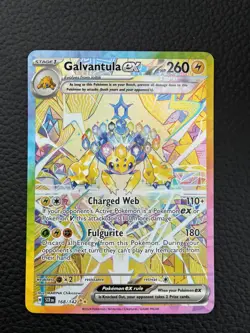 Galvantula EX 168/142 Special Illustration Rare| Stellar Crown| Pokemon TCG | NM - Image 1