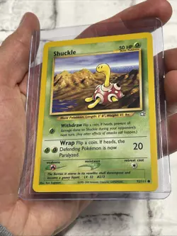 SHUCKLE - 72/111 - Neo Genesis - Pokemon Card - NM Vintage Pokemon Nintendo TCG - Image 2